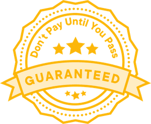 Don't Pay Until You Pass Guarantee