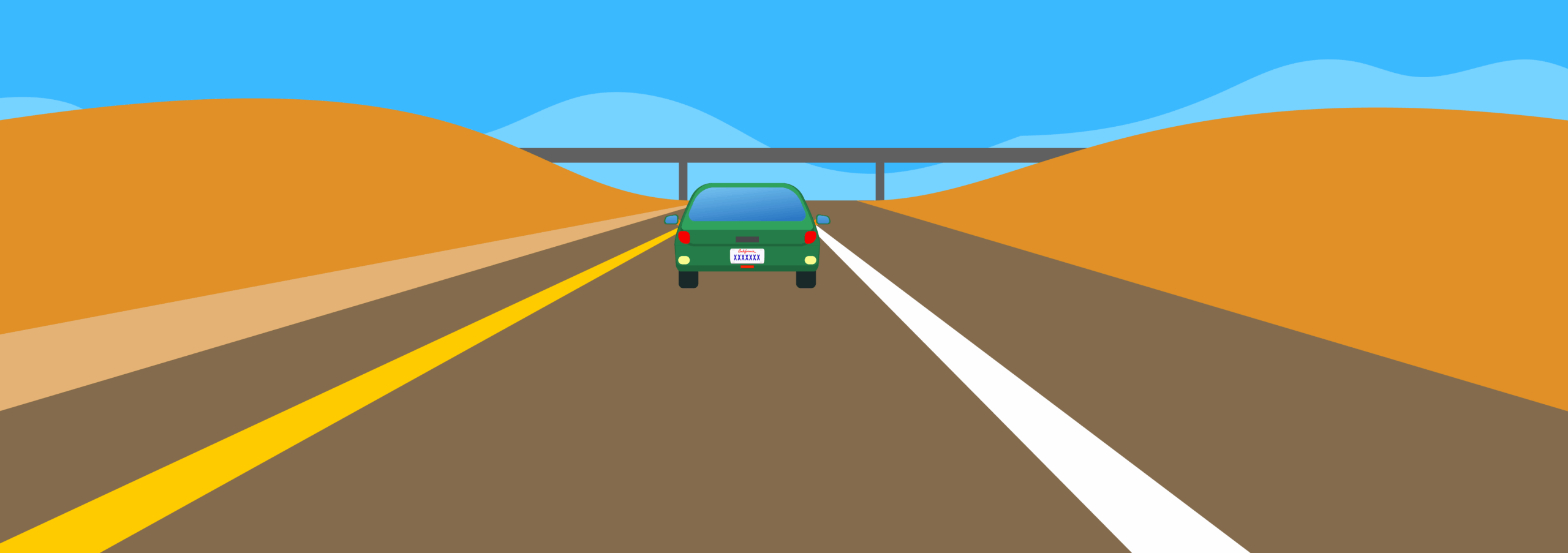 Left Edge Road Line (Yellow)