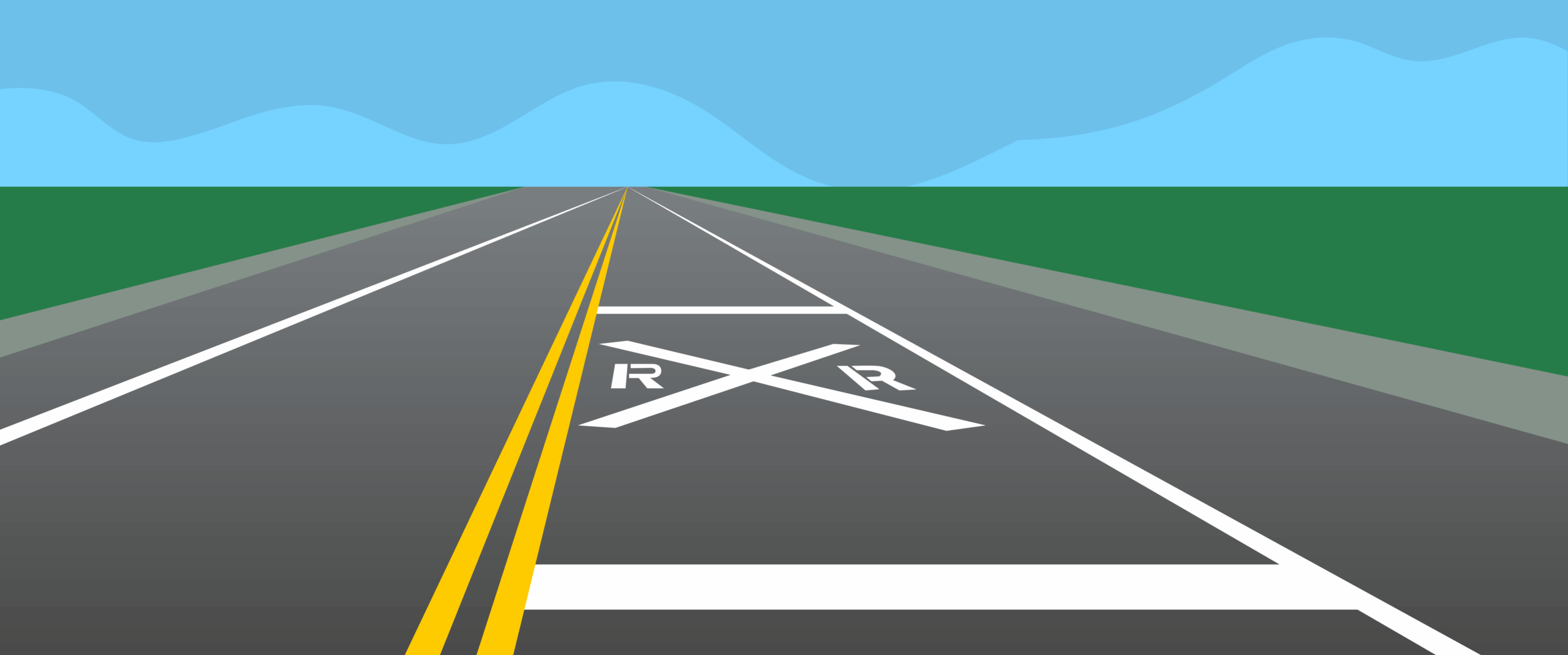 Railroad Crossing Symbols ("RXR")