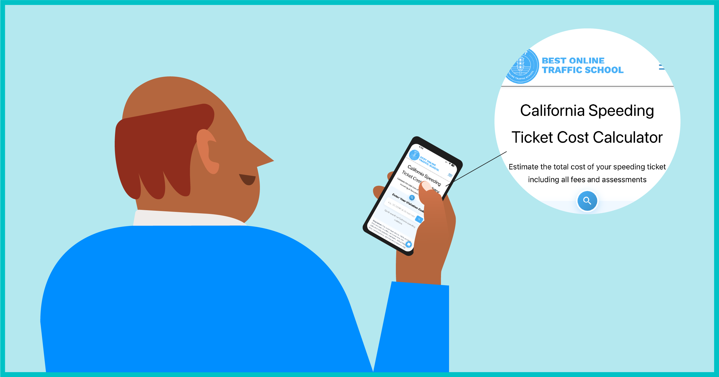 Usage of California Speeding Ticket Cost Calculator
